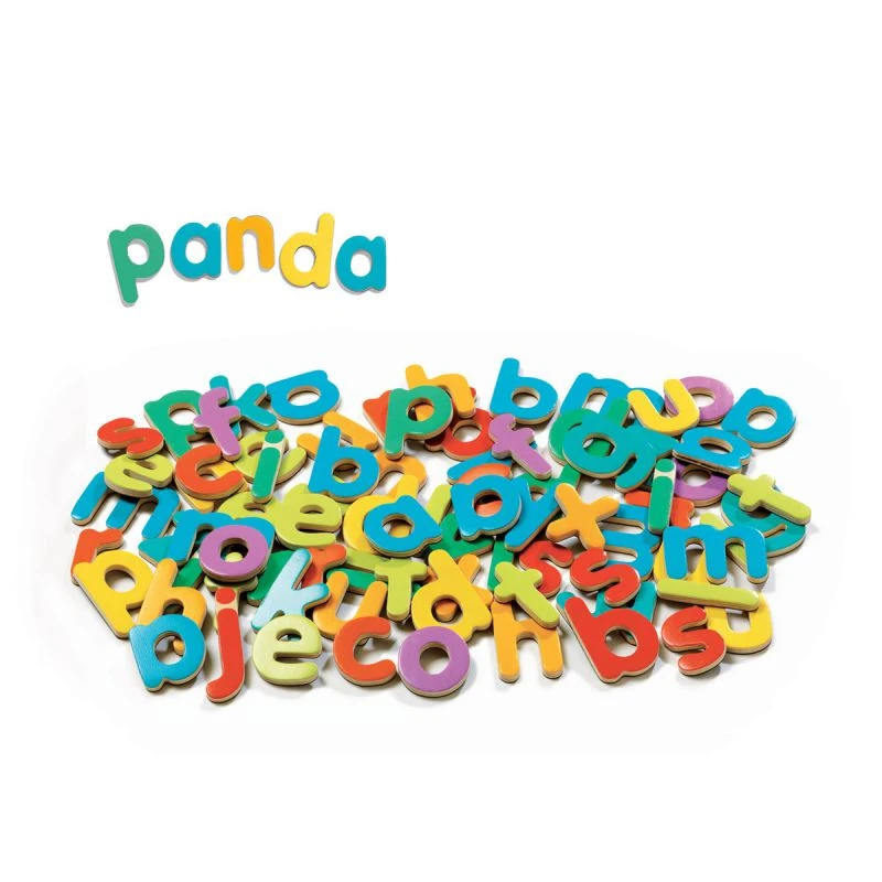 Djeco 83 Lettres Minuscules Magnétiques En Bois 4 Djeco 83 Lettres Minuscules Magnétiques En Bois – Image 2