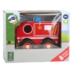 Small Foot Ambulance Véhicule En Bois -Enfants Jouets Magasin ambulance vehicule en bois 2
