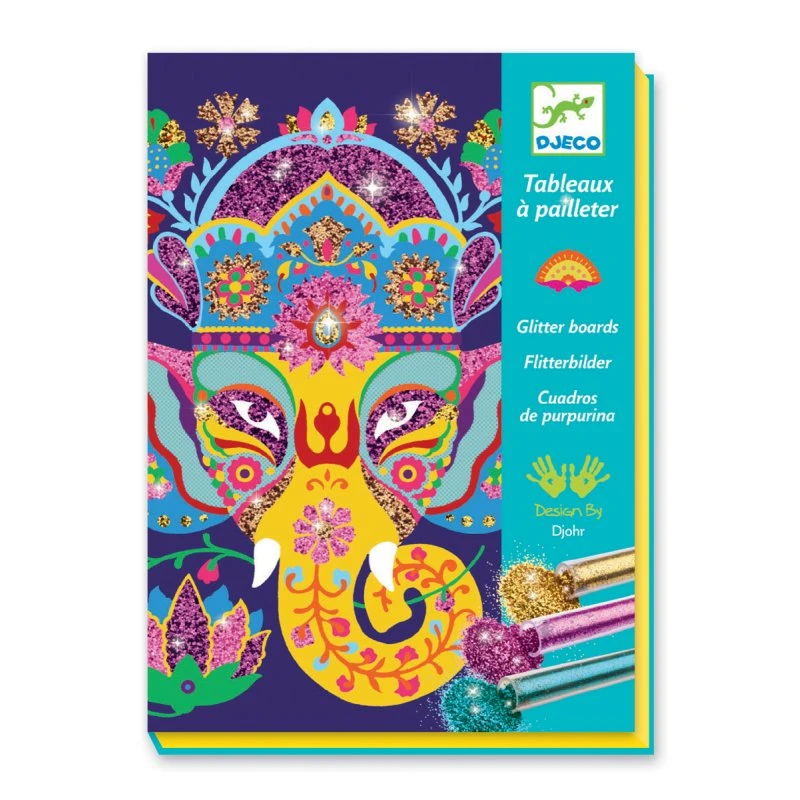 Djeco Animaux à Paillettes - Tableaux à Pailleter 3 Djeco Animaux à Paillettes - Tableaux à Pailleter