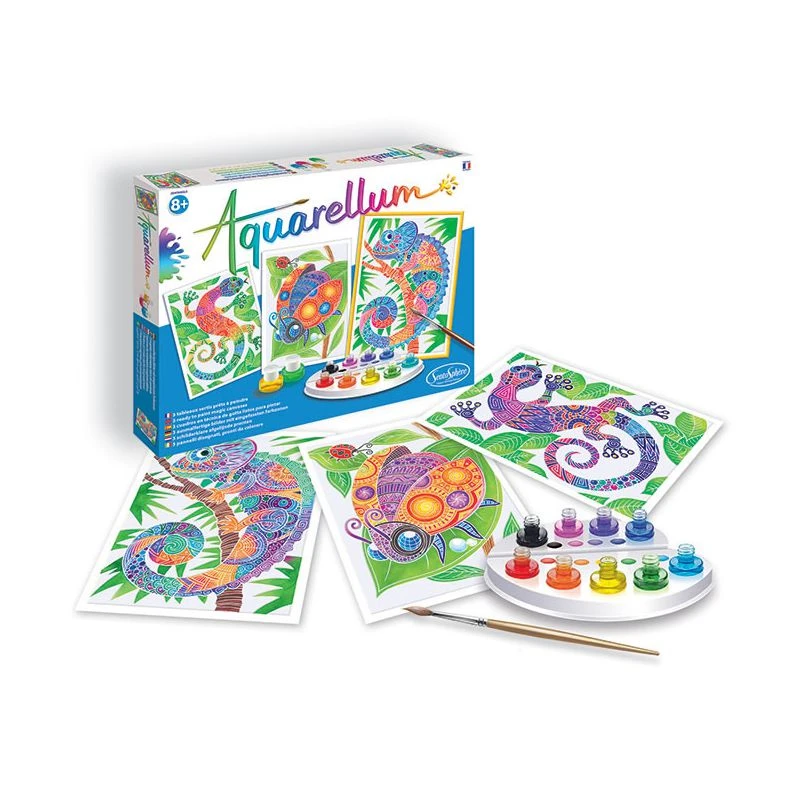 Aquarellum Zentangle 8 Ans+ 4 Aquarellum Zentangle 8 Ans+ – Image 2