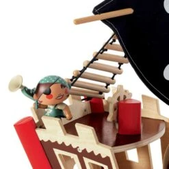 Ze Pirat Boat - Bateau Pirate Djeco En Bois -Enfants Jouets Magasin bateau pirates arty toys 4
