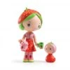 Djeco Berry Et Lila La Fraise - Figurine Tinyly -Enfants Jouets Magasin berry lila tinyly