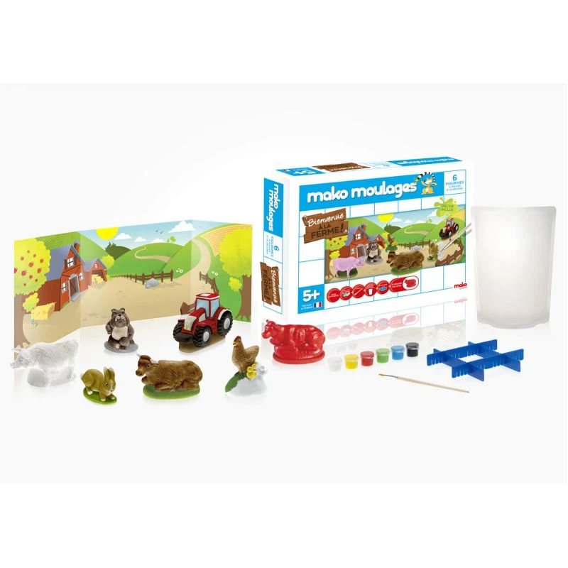 Bienvenue à La Ferme - 6 Moules - Mako Moulages 4 Bienvenue à La Ferme - 6 Moules - Mako Moulages – Image 2