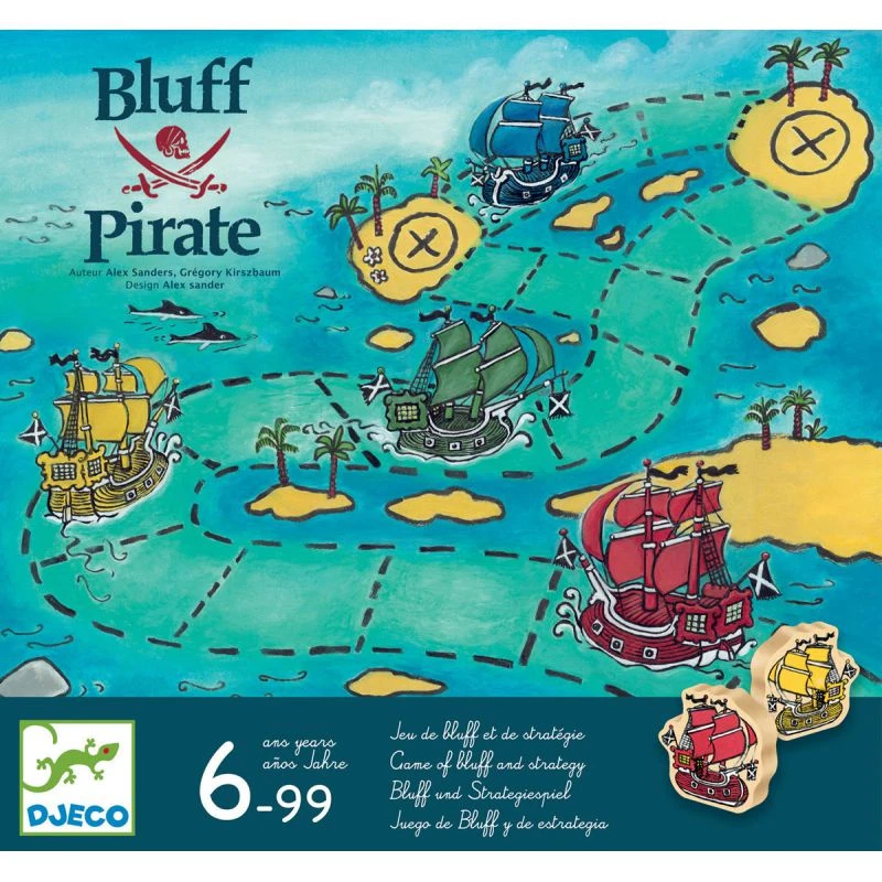 Djeco Bluff Pirate 3 Djeco Bluff Pirate