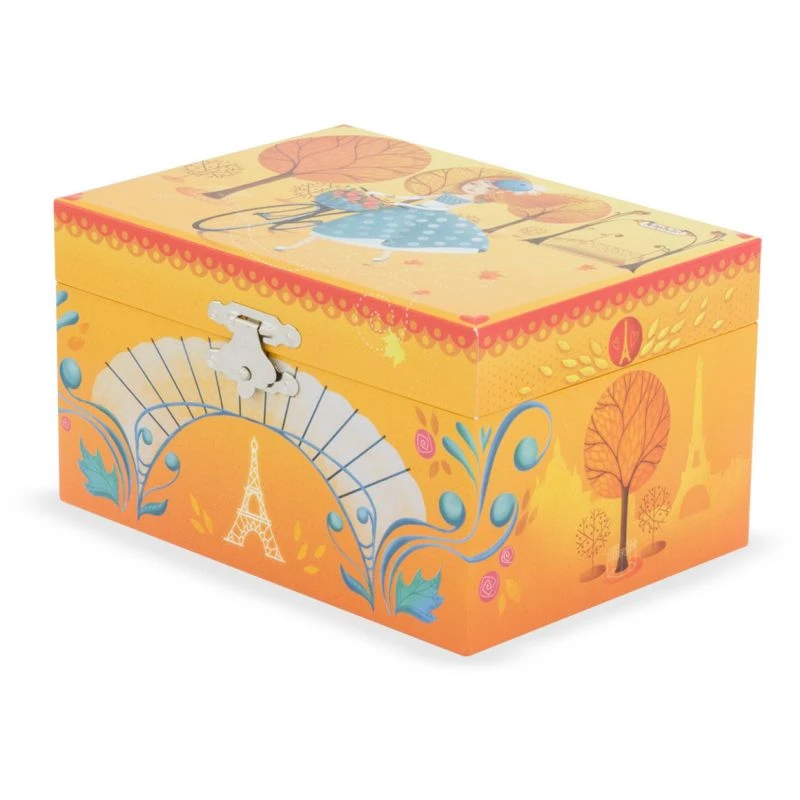 Boîte à Bijoux Musicale Paris En Automne 4 Boîte à Bijoux Musicale Paris En Automne – Image 2