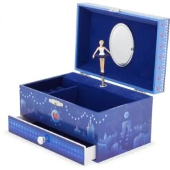 Boîte à Bijoux Musicale Paris En Hiver