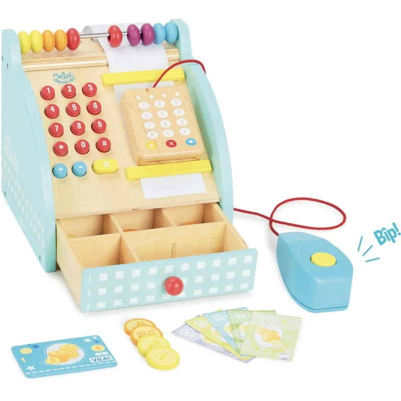 Caisse Enregistreuse En Bois Vilac 3 Caisse Enregistreuse En Bois Vilac