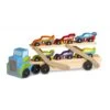 Camion Porte Voitures Avec 6 Voitures De Courses 1 Camion Porte Voitures Avec 6 Voitures De Courses -Enfants Jouets Magasin camion porte voitures avec 6 voitures de courses