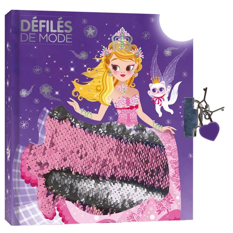 Janod Carnet Secret Princesses - Défilés De Mode 3 Janod Carnet Secret Princesses - Défilés De Mode