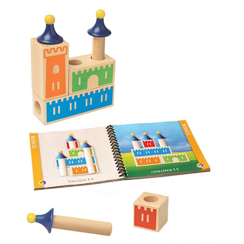 Château Logique Casse-tête En Bois à Partir De 3 Ans 4 Château Logique Casse-tête En Bois à Partir De 3 Ans – Image 2