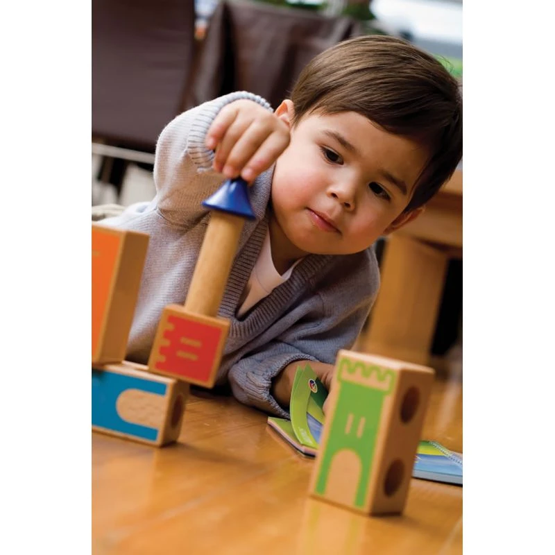 Château Logique Casse-tête En Bois à Partir De 3 Ans 6 Château Logique Casse-tête En Bois à Partir De 3 Ans – Image 4