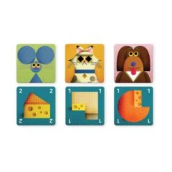 Cheese Rescue - Jeu De Cartes Et De Stratégie Djeco -Enfants Jouets Magasin cheese rescue 1