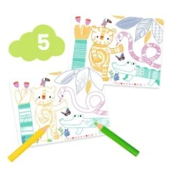 Djeco Coffret 6 Activités - La Souris Et Ses Amis -Enfants Jouets Magasin coffret 6 activites la souris et ses amis 4