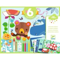Djeco Coffret 6 Activités - La Souris Et Ses Amis -Enfants Jouets Magasin coffret 6 activites la souris et ses amis 7