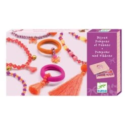 Djeco Coffret De Bijoux Pompons Et Rubans -Enfants Jouets Magasin coffret de bijoux pompons et rubans 2