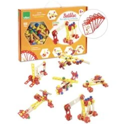 Vilac Coffret De Construction Batibloc -Enfants Jouets Magasin coffret de construction batibloc 11