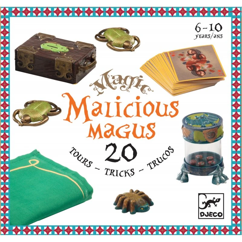 Djeco Coffret De Magie Malicious Magus 6 Ans + 3 Djeco Coffret De Magie Malicious Magus 6 Ans +