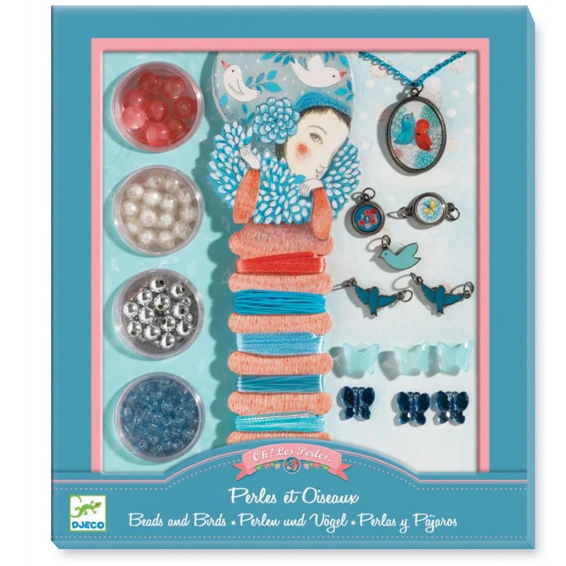 Djeco Coffret De Perles : Perles Et Oiseaux 3 Djeco Coffret De Perles : Perles Et Oiseaux
