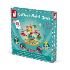 Janod Coffret Multi Jeux Carrousel -Enfants Jouets Magasin coffret multi jeux carrousel 1