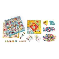 Janod Coffret Multi Jeux Carrousel -Enfants Jouets Magasin coffret multi jeux carrousel 2