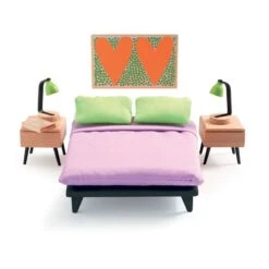 Djeco Color House Et Grand Pack Mobilier -Enfants Jouets Magasin color house et grand pack mobilier 4