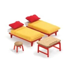 Djeco Color House Et Grand Pack Mobilier -Enfants Jouets Magasin color house et grand pack mobilier 5
