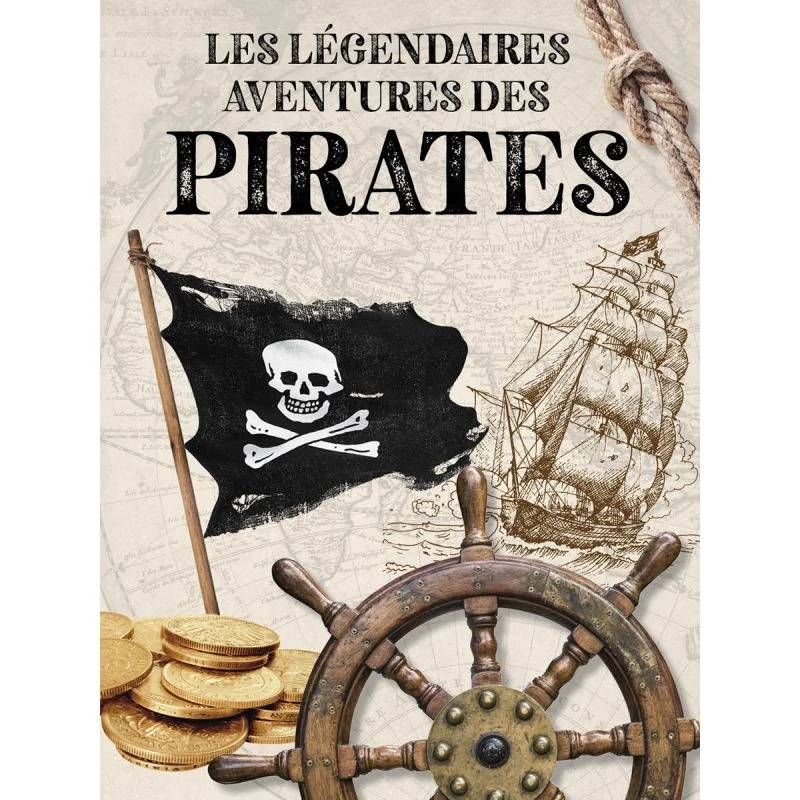 Construis Le Bateau Pirate En 3D - Livre Et Maquette 5 Construis Le Bateau Pirate En 3D - Livre Et Maquette – Image 3
