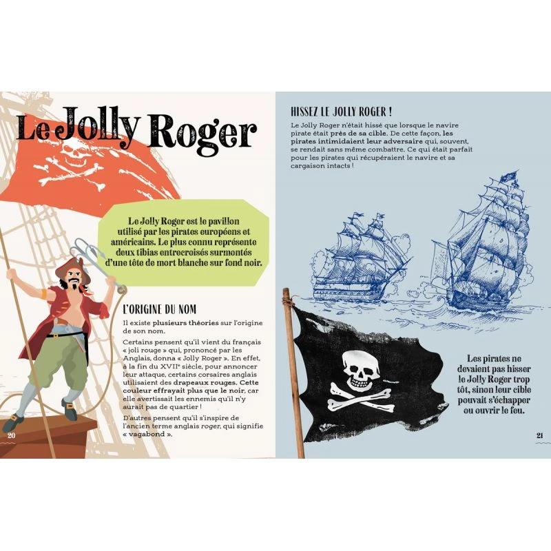 Construis Le Bateau Pirate En 3D - Livre Et Maquette 6 Construis Le Bateau Pirate En 3D - Livre Et Maquette – Image 4