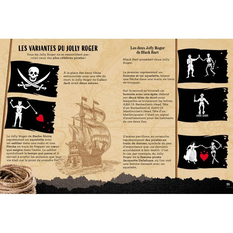Construis Le Bateau Pirate En 3D - Livre Et Maquette 7 Construis Le Bateau Pirate En 3D - Livre Et Maquette – Image 5