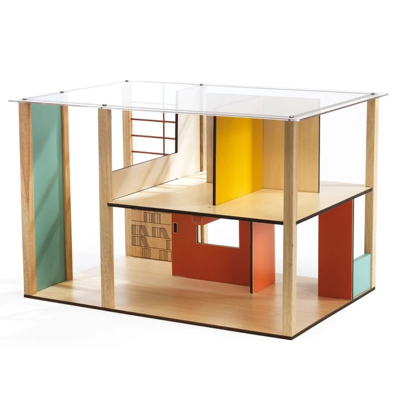Cubic House - Maison De Poupées Djeco 4 Cubic House - Maison De Poupées Djeco – Image 2