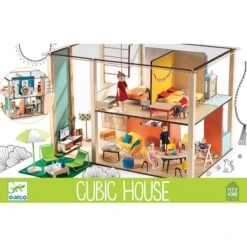 Cubic House - Maison De Poupées Djeco 24 Cubic House - Maison De Poupées Djeco -Enfants Jouets Magasin cubic house maison de poupees djeco 10