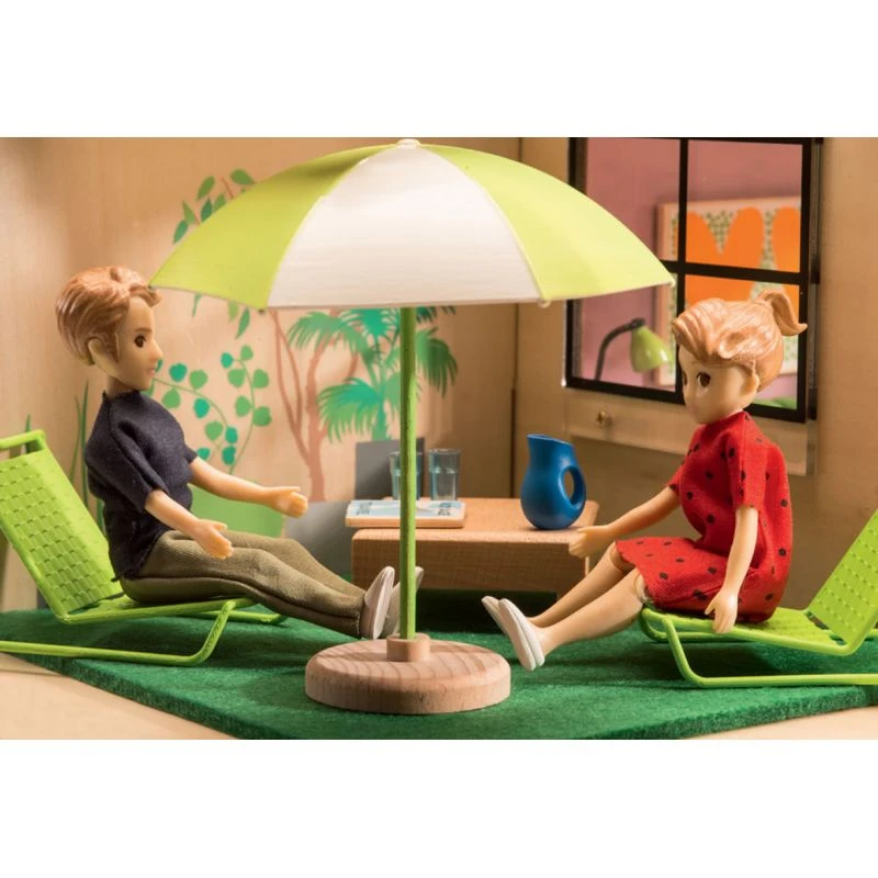 Cubic House - Maison De Poupées Djeco 5 Cubic House - Maison De Poupées Djeco – Image 3