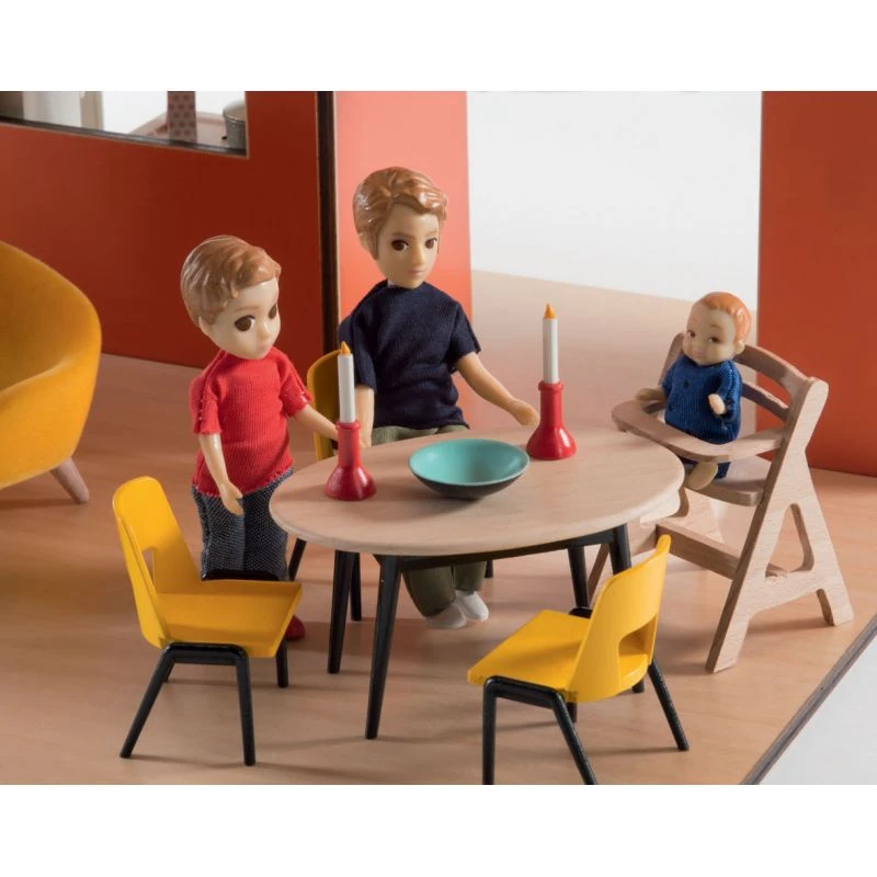 Cubic House - Maison De Poupées Djeco 10 Cubic House - Maison De Poupées Djeco – Image 8