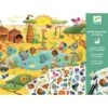 Décalcomanie Djeco Savane, Désert Et Pôle Nord -Enfants Jouets Magasin decalcomanie djeco savane