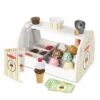 Dînette En Bois Marchande De Glaces -Enfants Jouets Magasin dinette en bois marchande de glaces