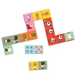 Djeco Domino Géant Les Amis -Enfants Jouets Magasin domino geant les amis 1