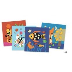 Djeco Douce Nature -Enfants Jouets Magasin douce nature collage gommette 1