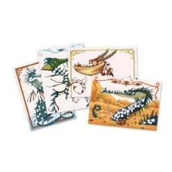 Djeco Dragons à Dorer - Tableau De Métal -Enfants Jouets Magasin dragons a dorer tableau de metal 2