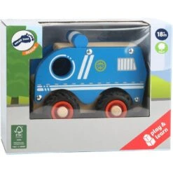 Small Foot Fourgon De Police En Bois -Enfants Jouets Magasin fourgon de police en bois 3