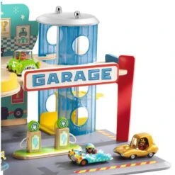 Garage Djeco -Enfants Jouets Magasin garage crazy motors 1