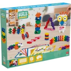 PLUS-PLUS Kit Découverte Activité BIG - 130 Pièces 10 PLUS-PLUS Kit Découverte Activité BIG - 130 Pièces -Enfants Jouets Magasin kit decouverte activite big 130 pieces 1