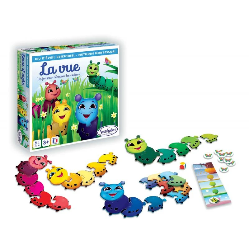 La Vue - Jeu Sensoriel Sur Les Couleurs - Méthode Montessori 4 La Vue - Jeu Sensoriel Sur Les Couleurs - Méthode Montessori – Image 2