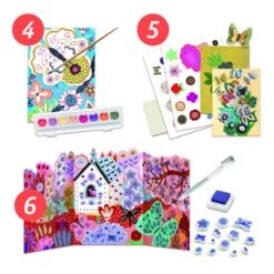 Djeco Le Jardin De Fleurs - Coffret Multi-activités -Enfants Jouets Magasin le jardin de fleurs coffret multi activites 5