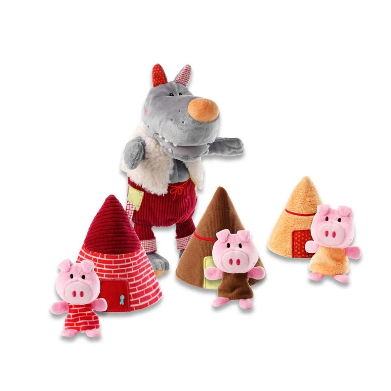 Lilliputiens Le Loup Et Les 3 Petits Cochons 3 Lilliputiens Le Loup Et Les 3 Petits Cochons