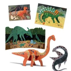 Djeco Le Monde Des Dinosaures - Coffret Multi-activités 8 Djeco Le Monde Des Dinosaures - Coffret Multi-activités -Enfants Jouets Magasin le monde des dinosaures coffret multi activites 2