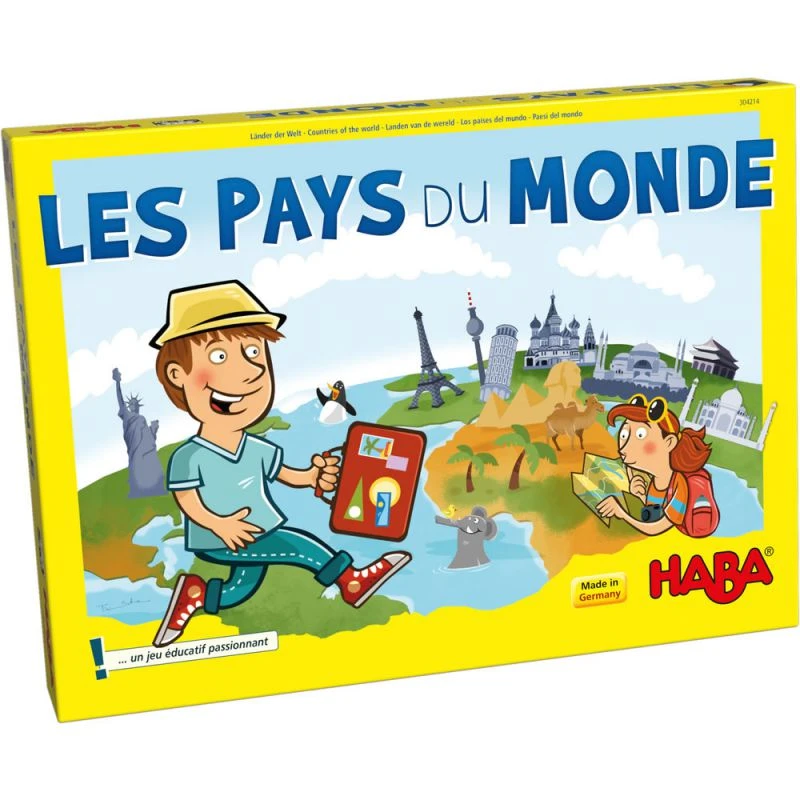 Les Pays Du Monde Haba - Nouvelle Version 3 Les Pays Du Monde Haba - Nouvelle Version