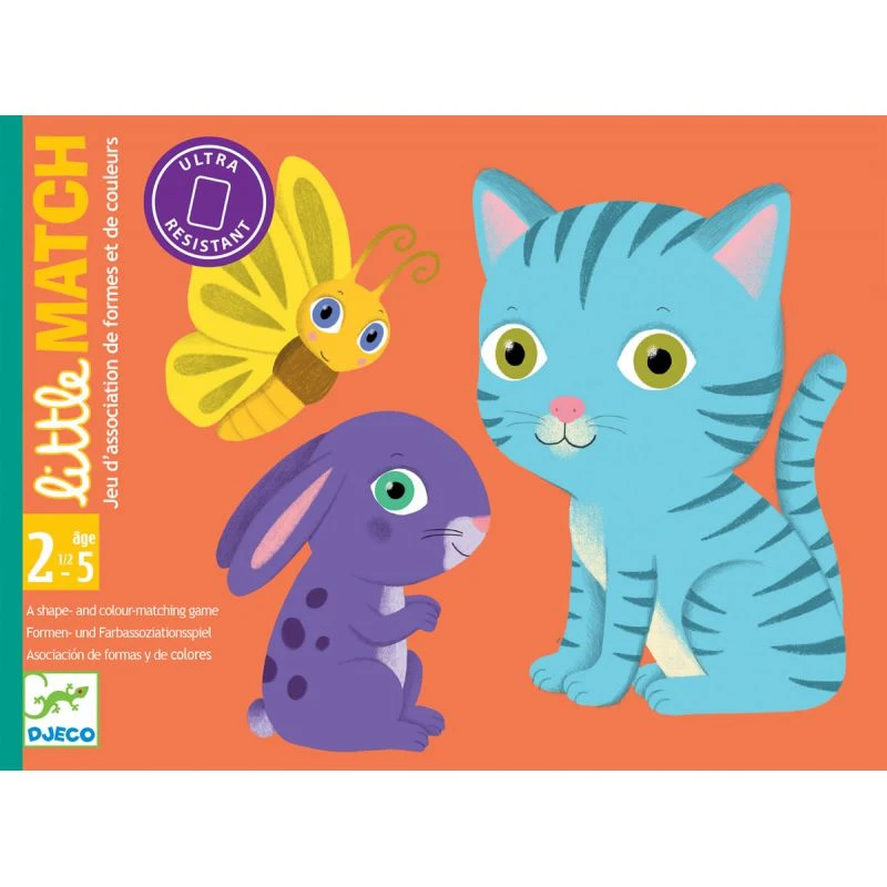Djeco Little Match - Jeu De Cartes Des Tout-petits 3 Djeco Little Match - Jeu De Cartes Des Tout-petits