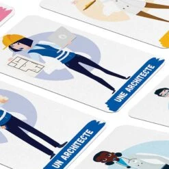 Mémo De L'égalité - Métiers - Jeu De Mémoire -Enfants Jouets Magasin memo de l egalite jeu de memoire 2