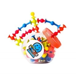 Fat Brain Toys Mini Squigz - 75 Pièces