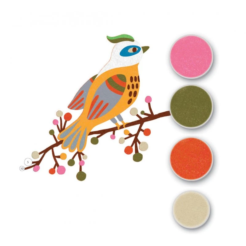 Djeco Oiseaux De Paradis - Sables Colorés 4 Djeco Oiseaux De Paradis - Sables Colorés – Image 2